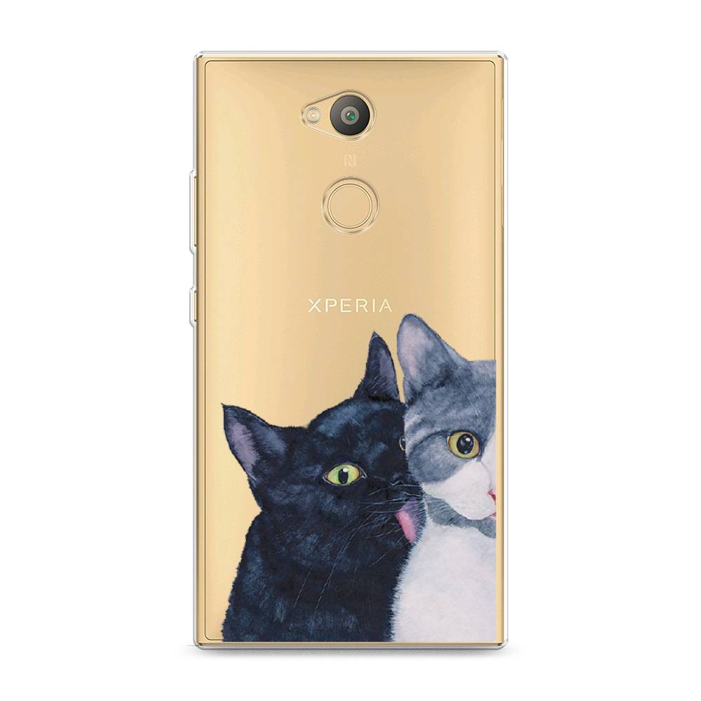 

Чехол Awog на Sony Xperia L2 "Кошачья любовь", Разноцветный, 53450-1