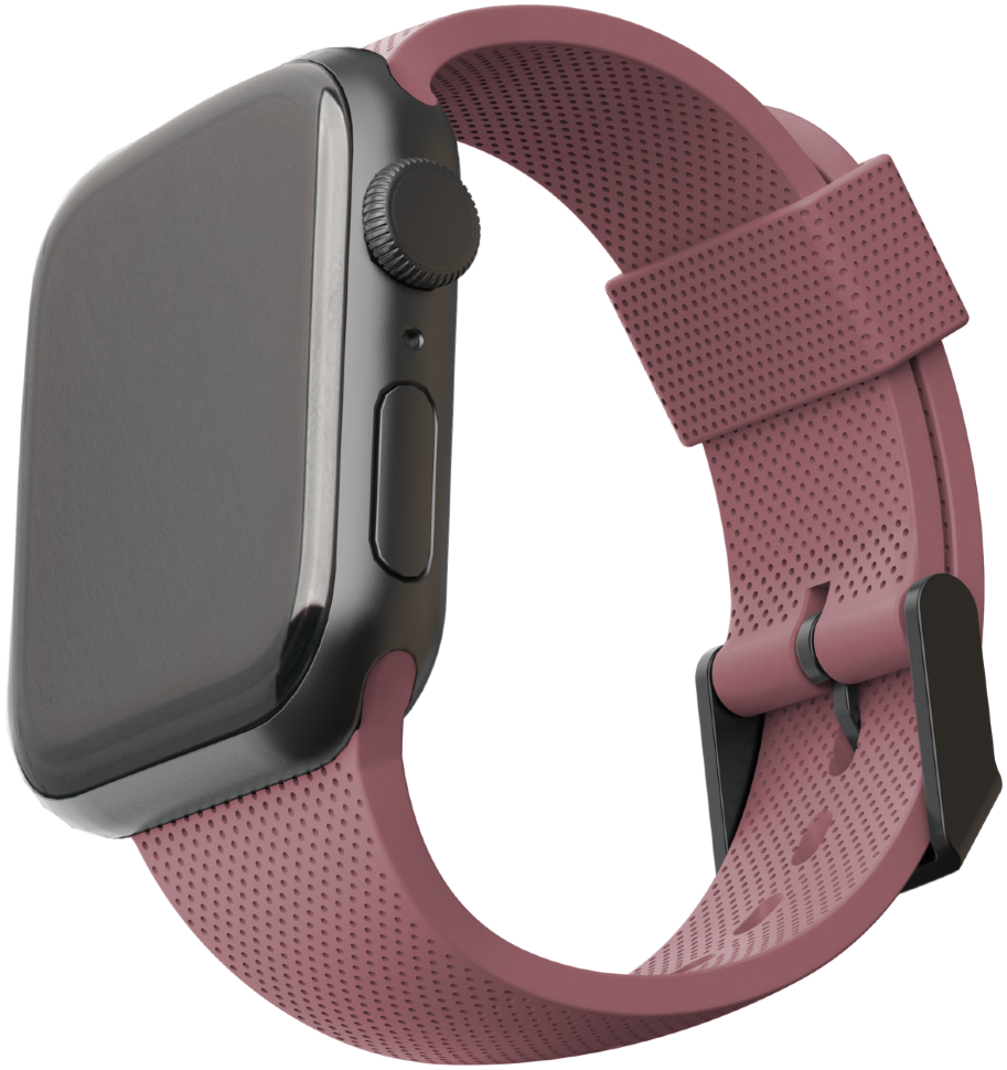 

Ремешок U by UAG DOT Textured Silicone Strap для Apple Watch 38/40 мм, цвет "Розовая пыль", Силиконовый ремешок U by UAG DOT Textured Silicone Strap для Apple Watch 38/40 мм