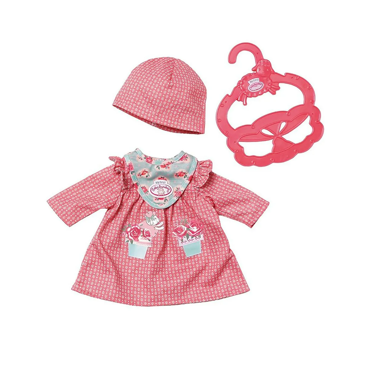 

Одежда для куклы Baby Annabell 700-587 700587 розового цвета, Розовый, 700-587_700587