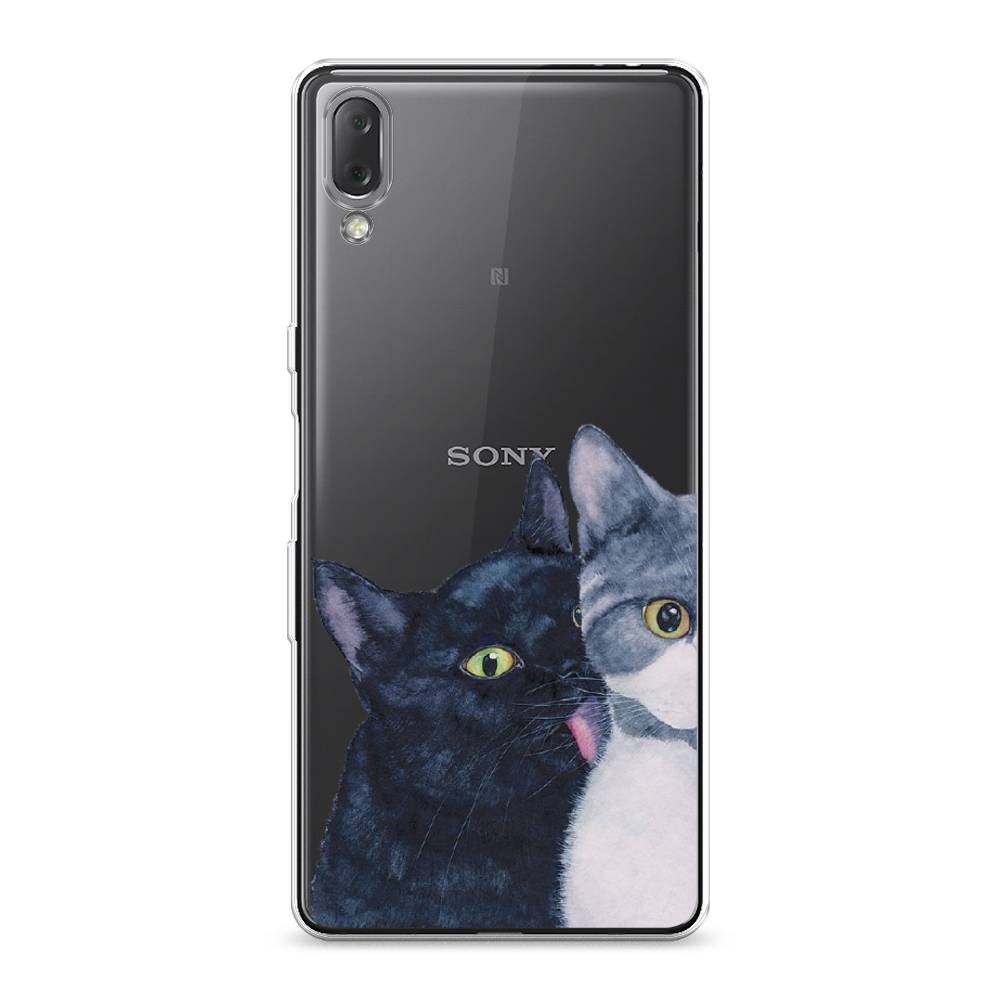 

Чехол Awog на Sony Xperia L3 "Кошачья любовь", Разноцветный, 54450-1