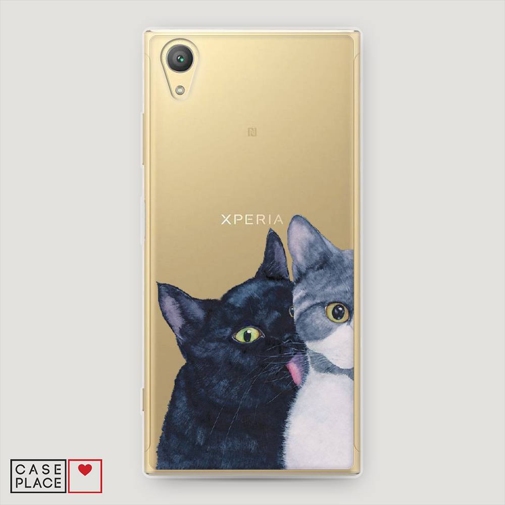 

Чехол Awog на Sony Xperia XA1 plus "Кошачья любовь", 53050-1
