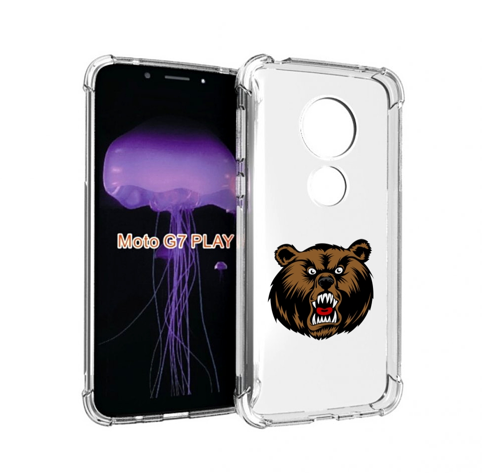 

Чехол MyPads бурый для Motorola Moto G7 Play, Прозрачный, Tocco