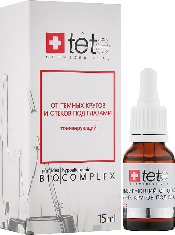 Биокомплекс TETe Cosmeceutical Biocomplex Restorative For Eyes биокомплекс детоксифицирующий с лимфодренажным действием tete cosmeceutical