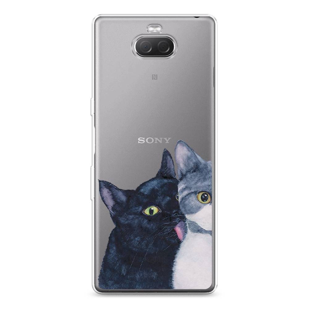 

Силиконовый чехол "Кошачья любовь" на Sony Xperia XA3 Ulta, 53950-1