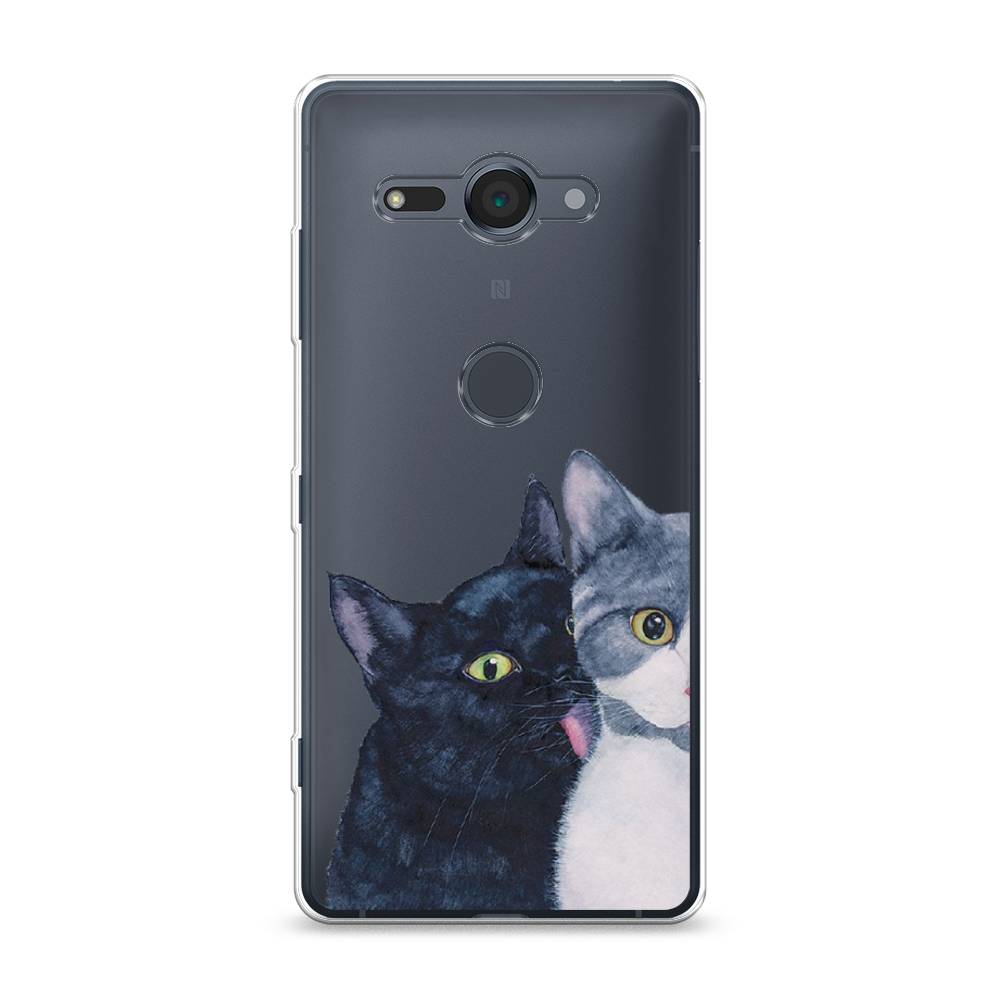 

Чехол Awog на Sony Xperia XZ2 Compact "Кошачья любовь", Разноцветный, 52950-1