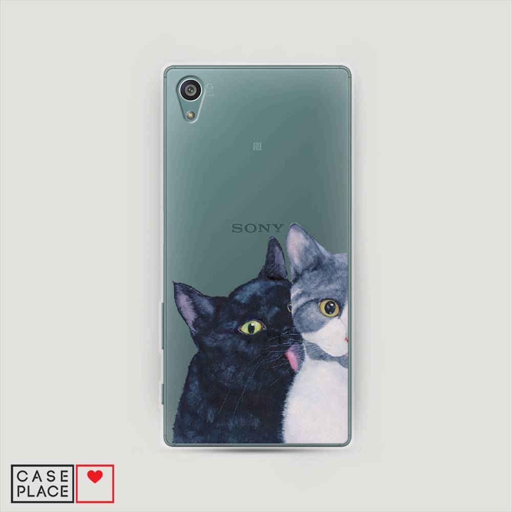 

Чехол Awog на Sony Xperia Z5 "Кошачья любовь", Разноцветный, 52150-1
