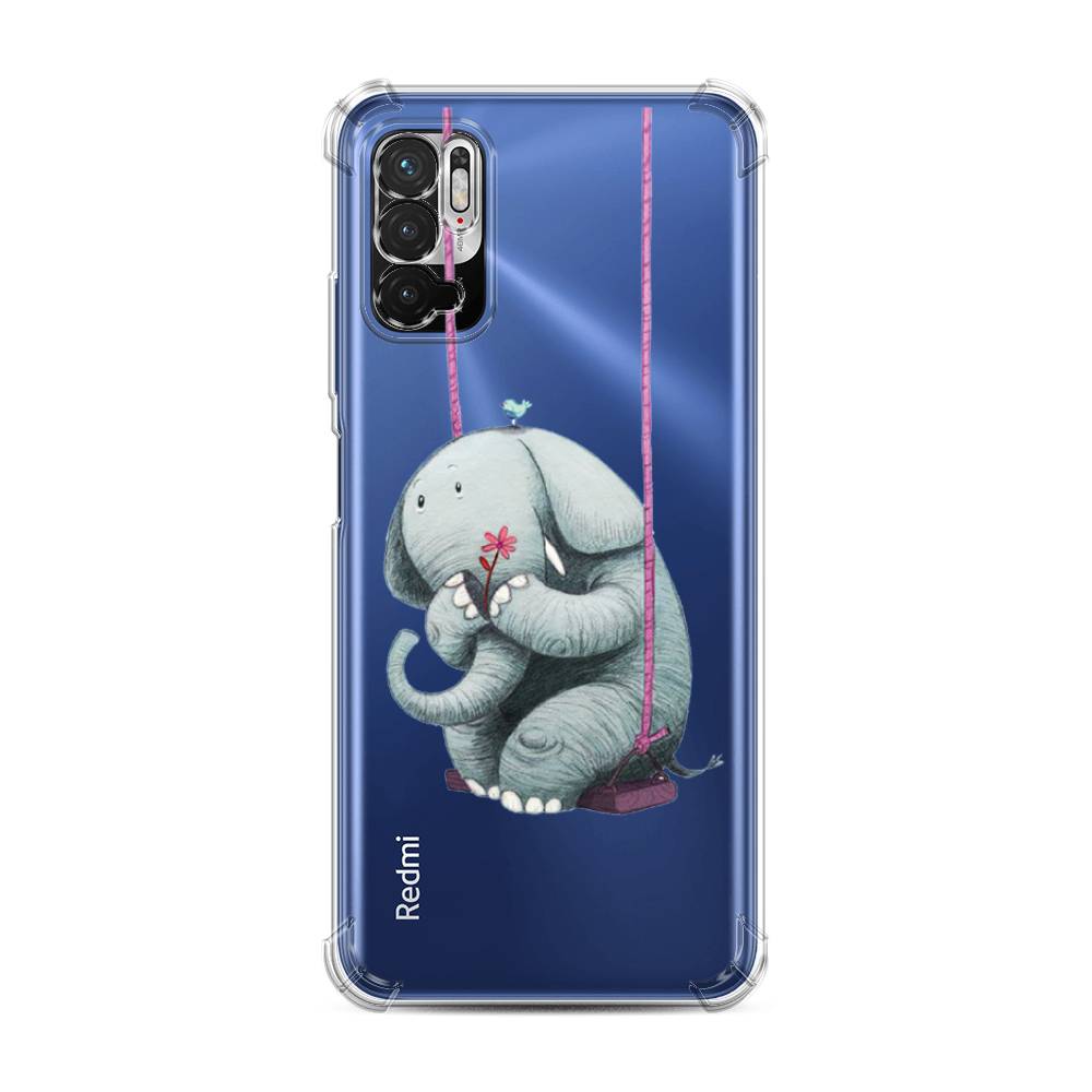 

Чехол Awog на Xiaomi Redmi Note 10T/Note 10 5G/M3 Pro "Грустный слоник", Разноцветный, 310851-1