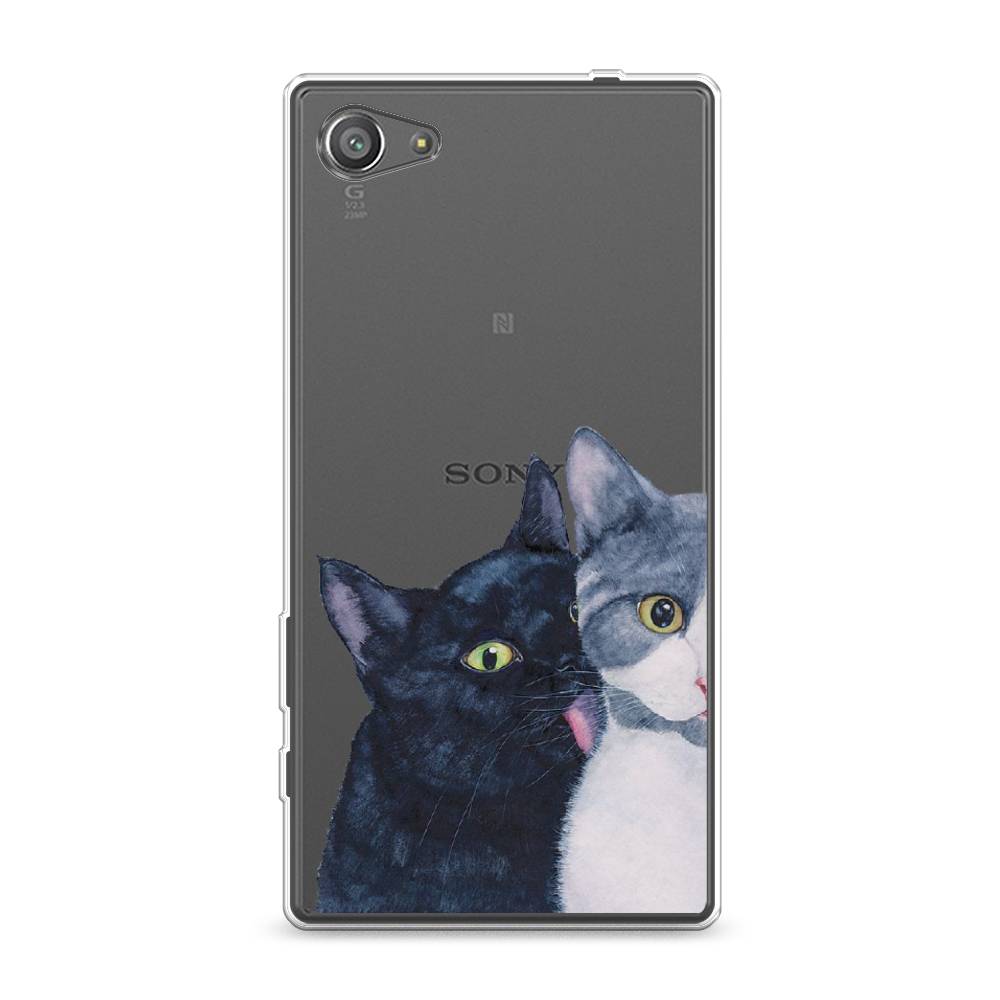 

Чехол Awog на Sony Xperia Z5 compact "Кошачья любовь", Разноцветный, 52250-1