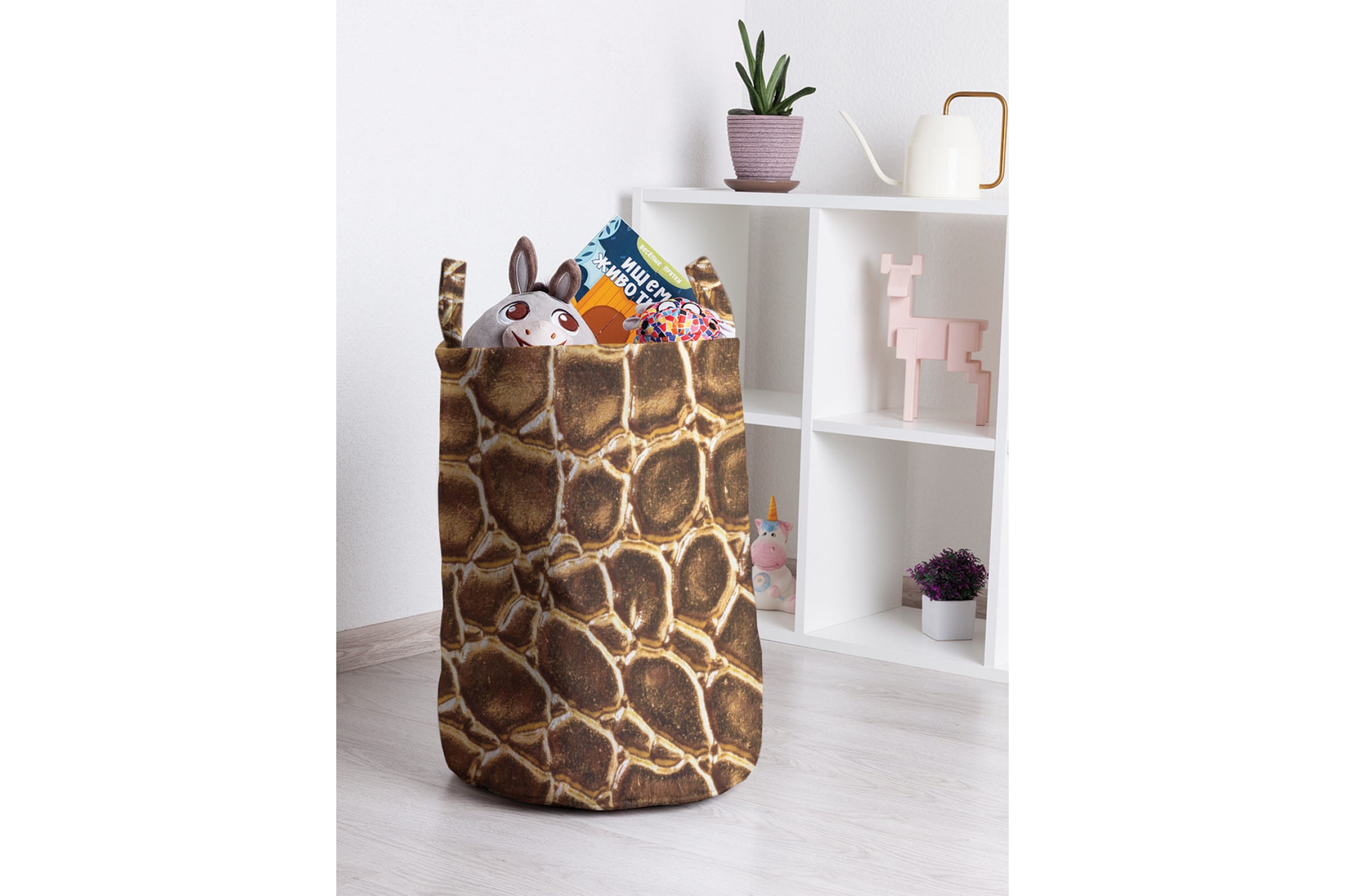 

Корзина для игрушек JoyArty 35x50 см toba_14059_M, Золотистый