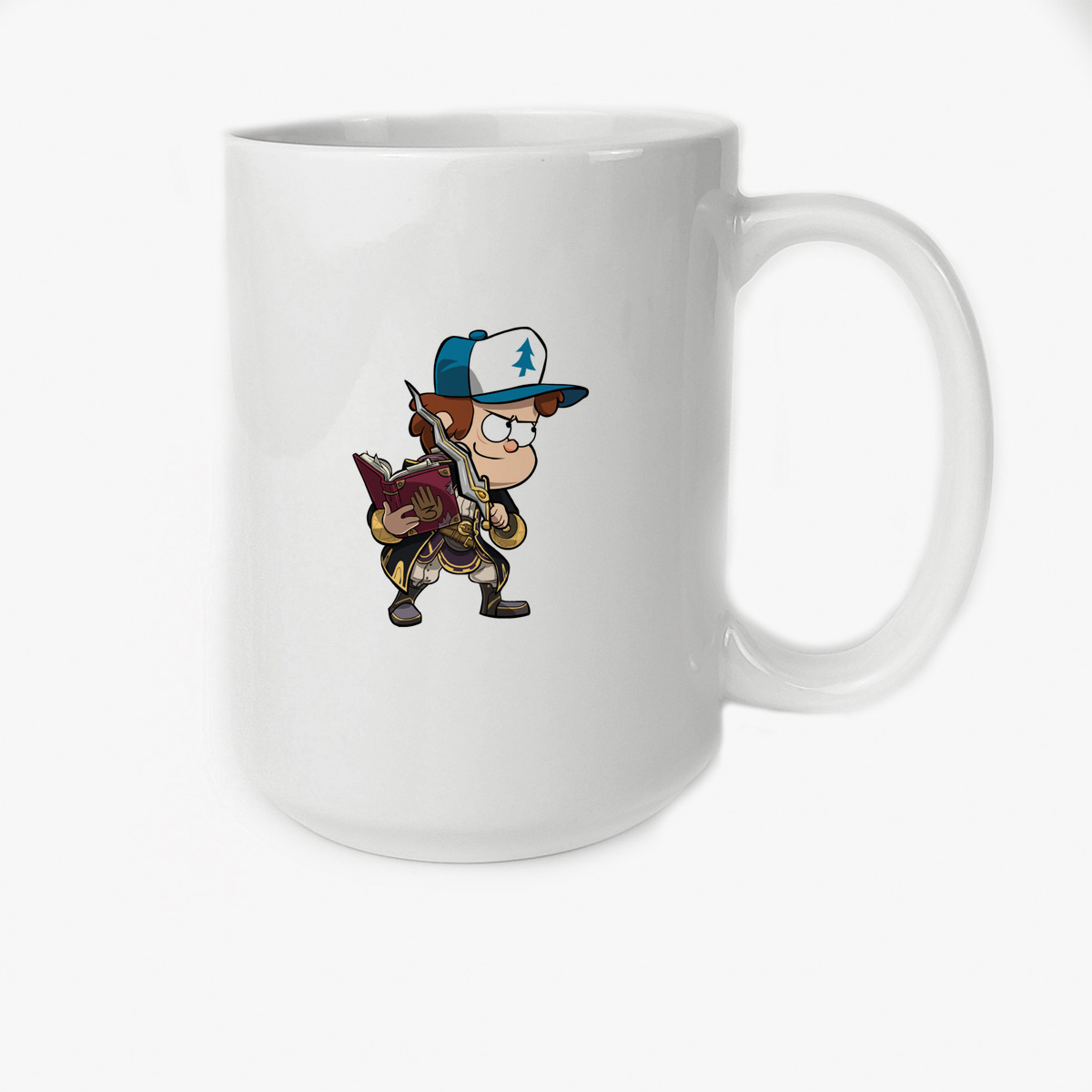 

Кружка Высокая CoolPodarok Мультфильмы Гравити Фолз Gravity falls 4