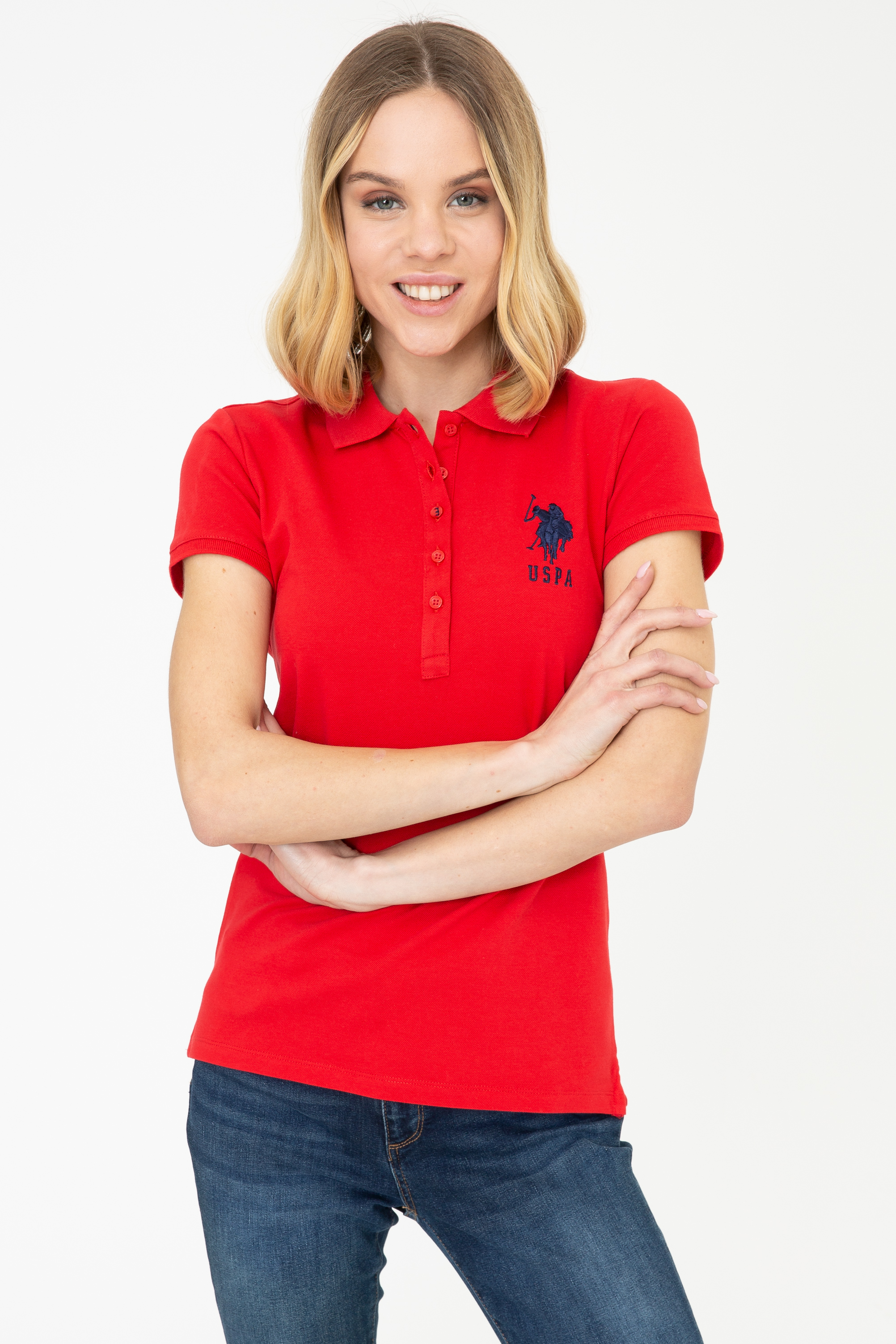 

Футболка женская U.S. POLO Assn. G082SZ0110MTS0221-011 красная XL, Красный, G082SZ0110MTS0221-011