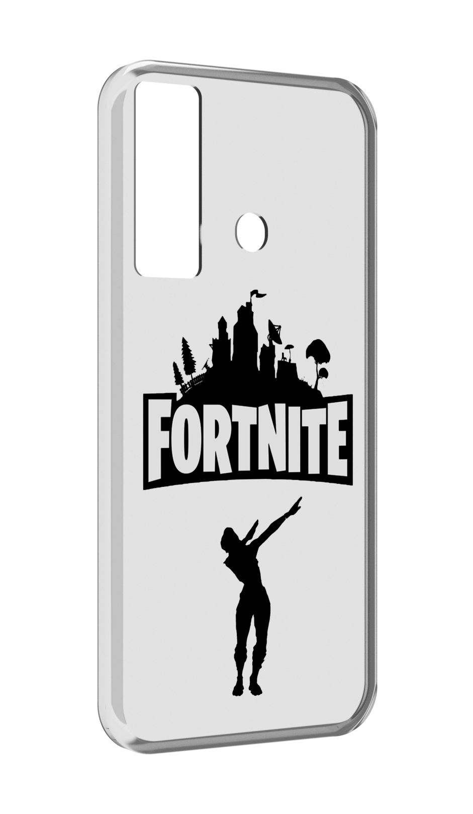

Чехол Mypads Fortnite-2 Для Tecno Camon 17, Прозрачный, Tocco