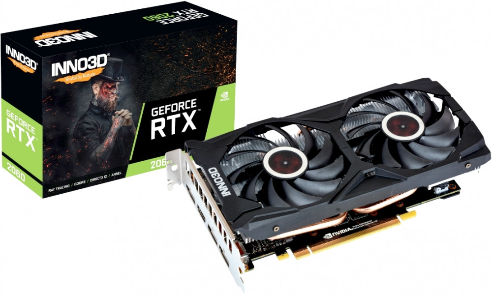 фото Видеокарта inno3d geforce rtx 2060 (n20602-06d6-1710va15l)