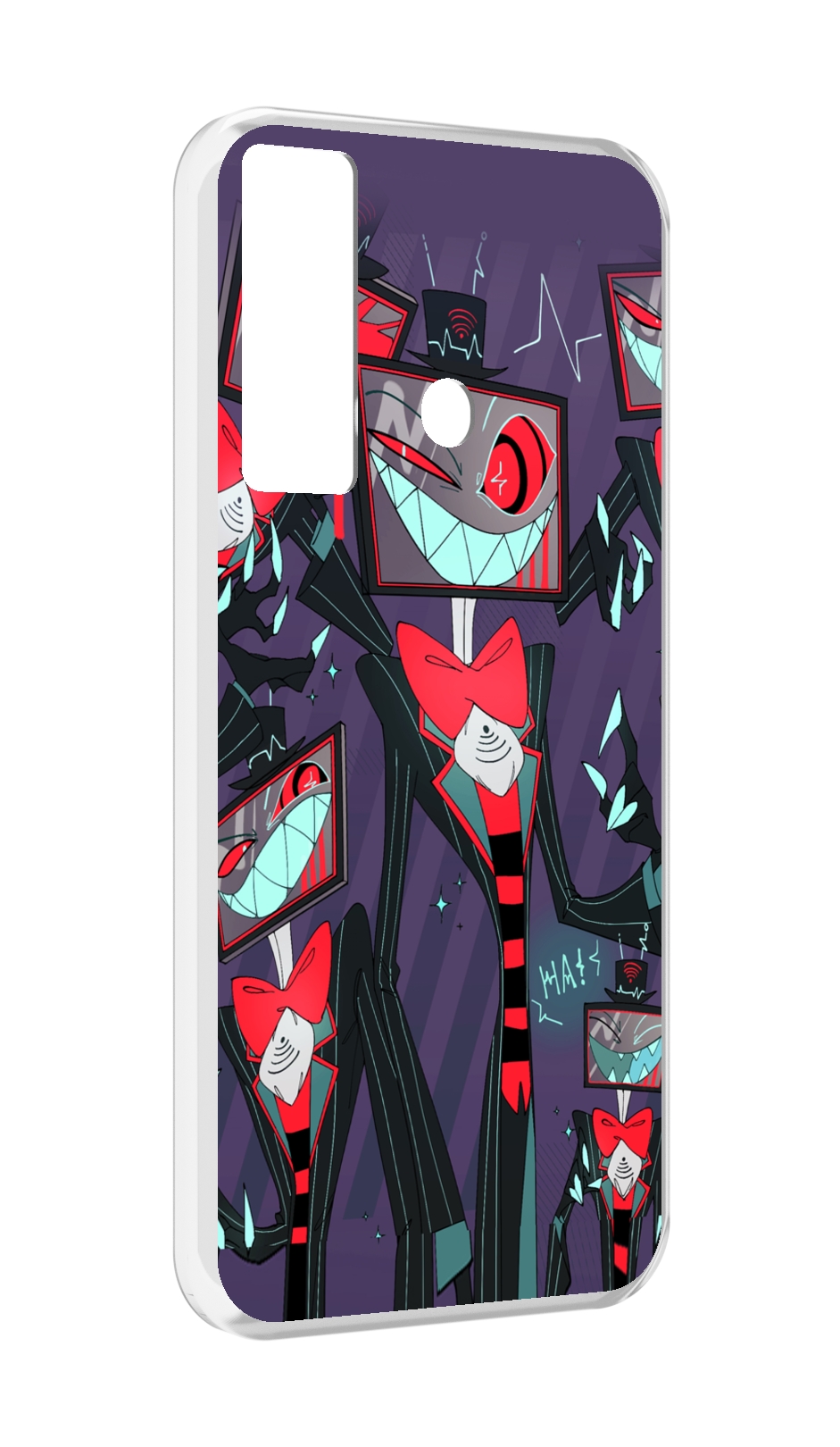 

Чехол MyPads hazbin hotel для Tecno Camon 17, Прозрачный, Tocco