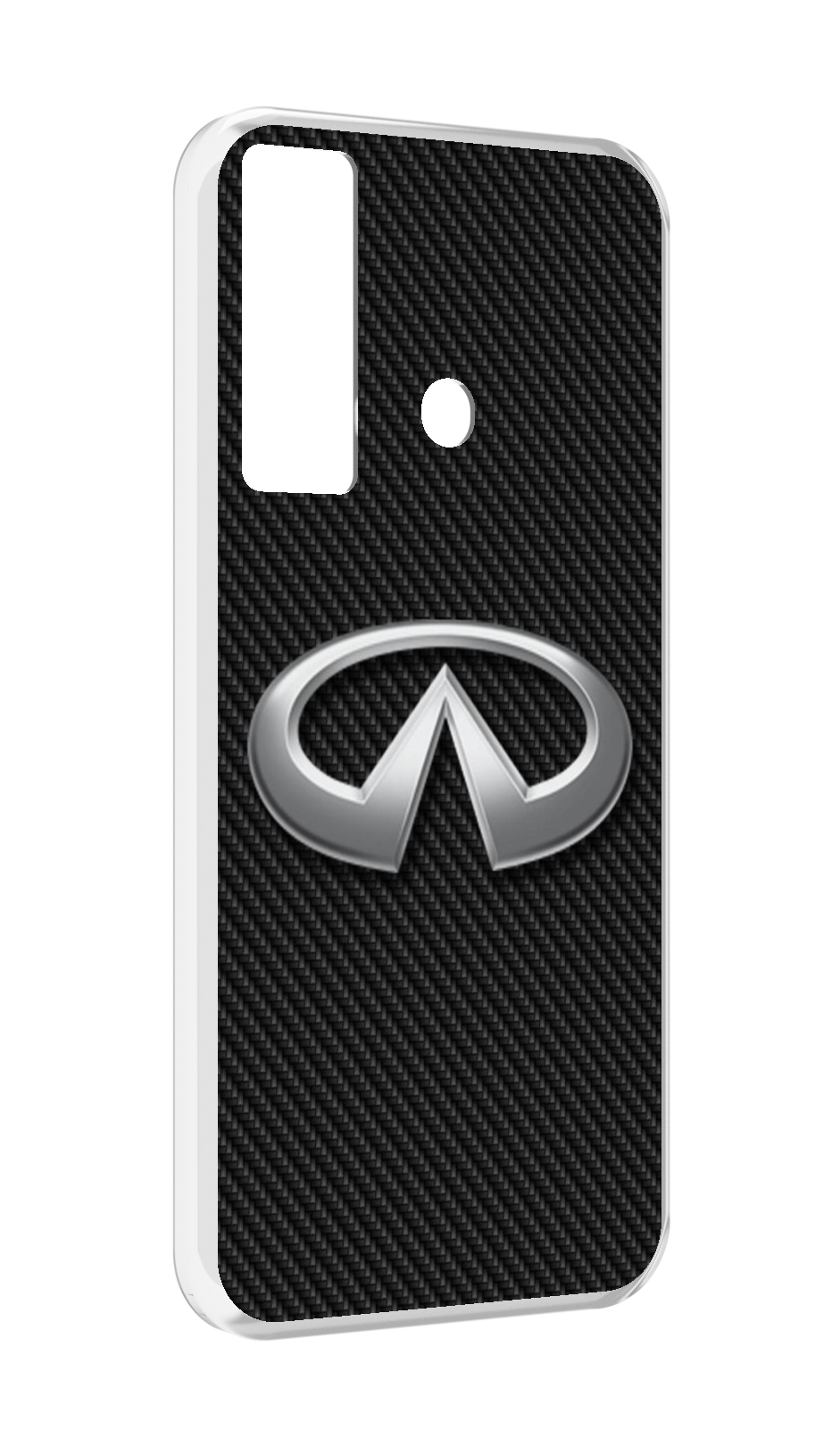 

Чехол Mypads Infiniti 2 Мужской Для Tecno Camon 17, Прозрачный, Tocco