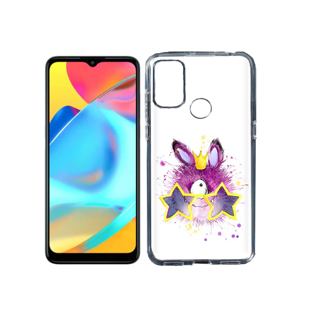 

Чехол MyPads Tocco для Alcatel 3L 6056H (2021) Шуршуля (PT160724.669.202), Прозрачный, Tocco