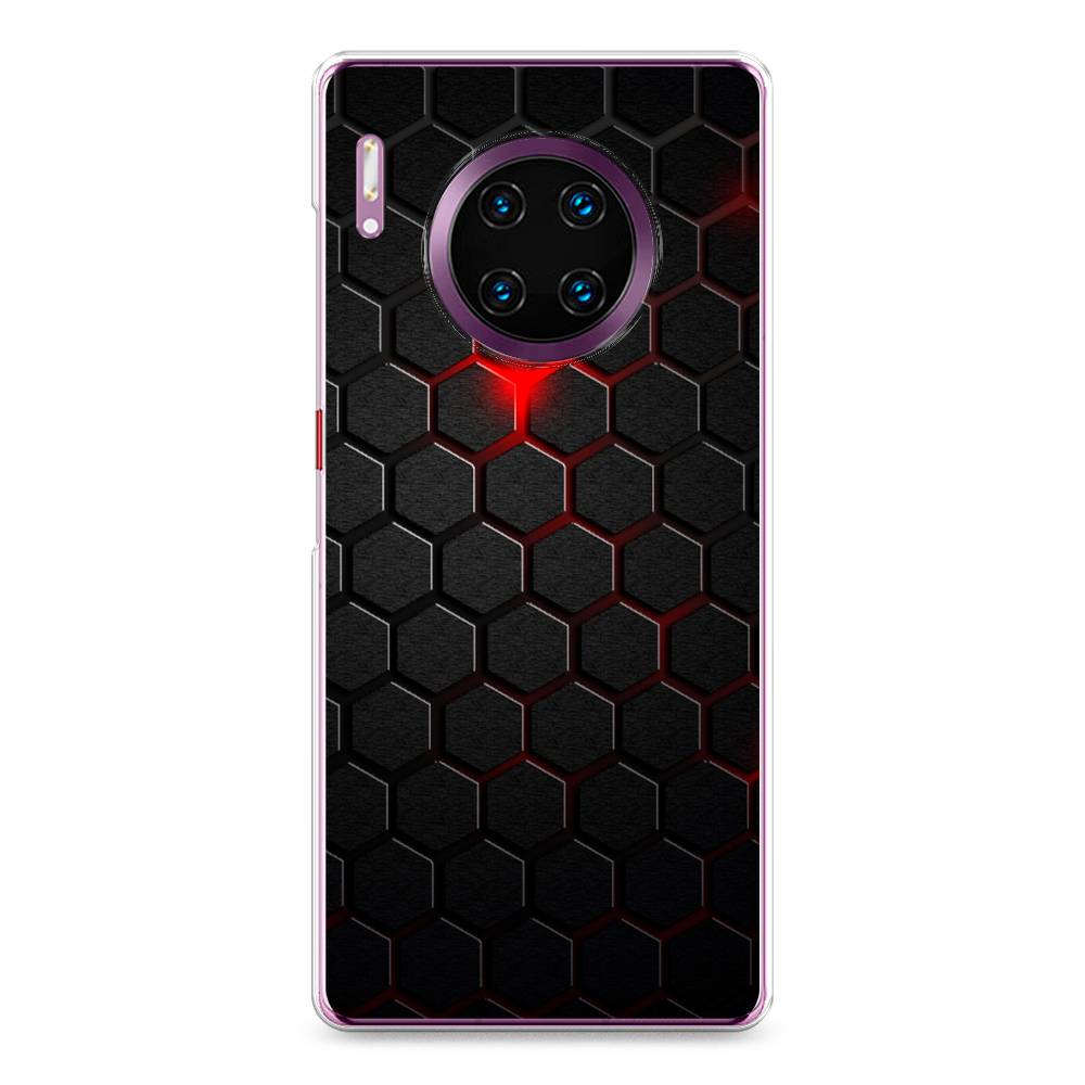

Чехол Awog "Фон соты красные" для Huawei Mate 30 Pro, 610450-3