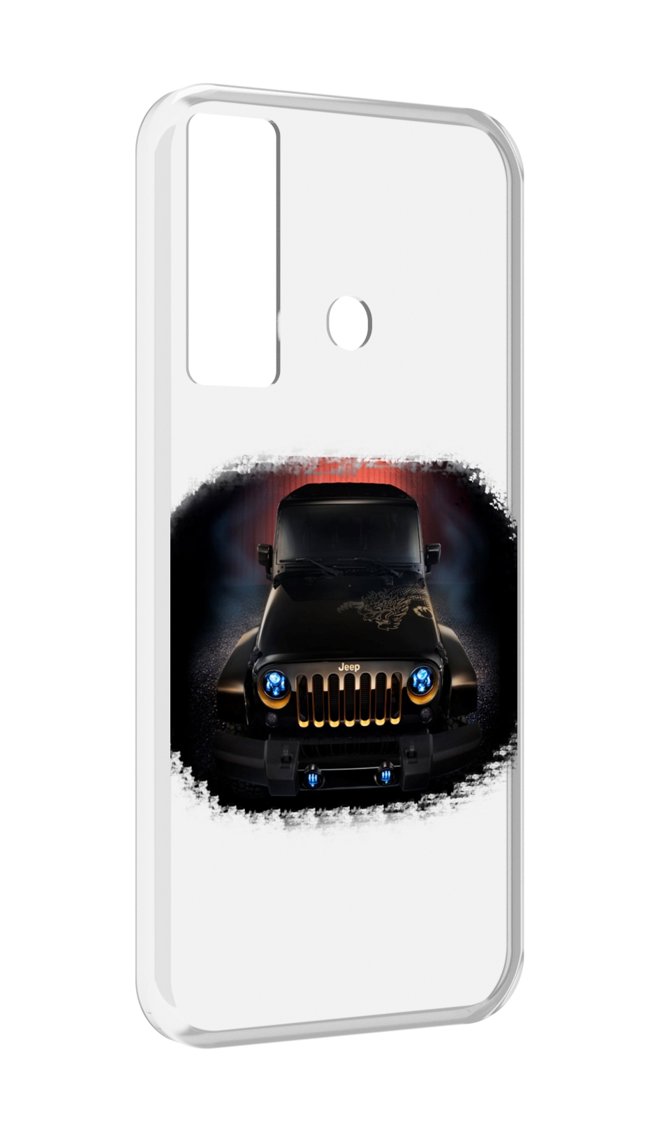 

Чехол Mypads Jeep 2 Для Tecno Camon 17, Прозрачный, Tocco