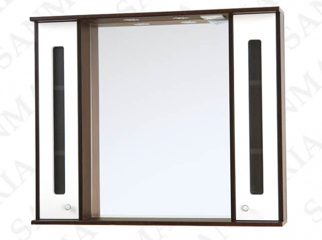 фото Зеркало-шкаф sanmaria париж-100 белый, 2 ящика