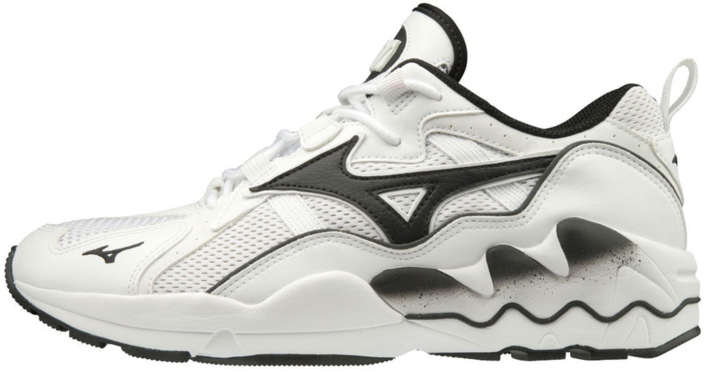

Кроссовки мужские Mizuno Wave Rider 1 белые 9.5 UK, Белый, Wave Rider 1