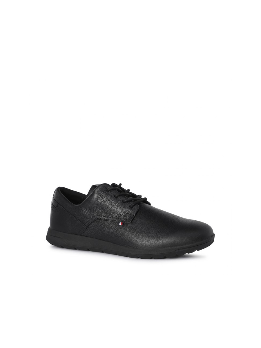 

Полуботинки мужские Tommy Hilfiger FM0FM03600 черные 40 EU, FM0FM03600
