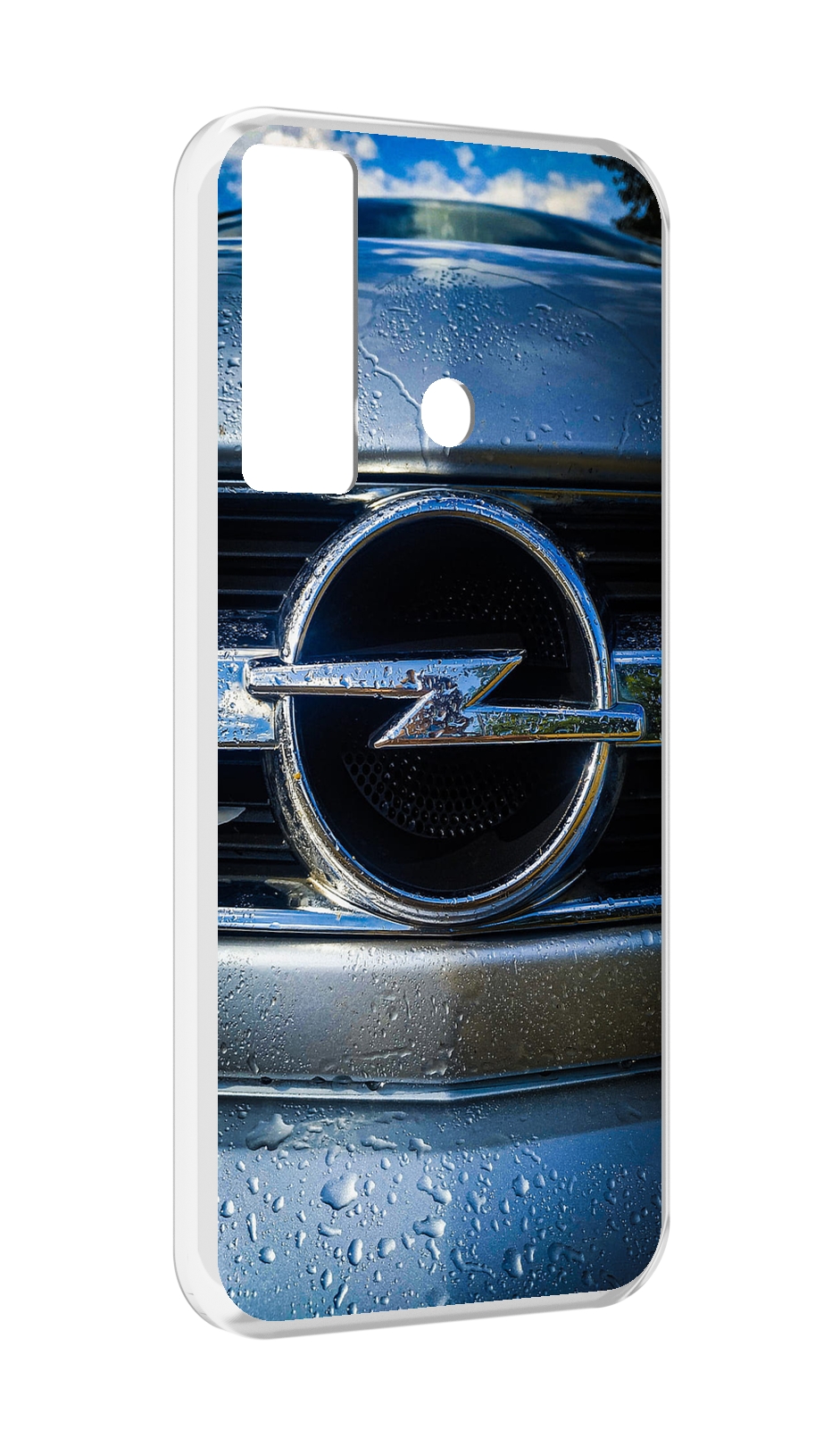 

Чехол Mypads Opel 3 Мужской Для Tecno Camon 17, Прозрачный, Tocco