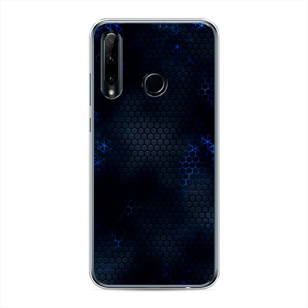 

Чехол Awog "Фон соты синие" для Honor 20 Lite 2019, 68950-3