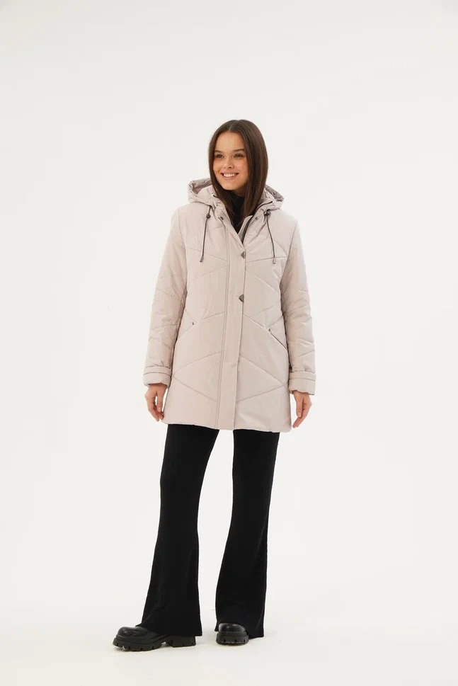 

Куртка женская Maritta 28-3016-10 бежевая 38 EU, Бежевый, 28-3016-10