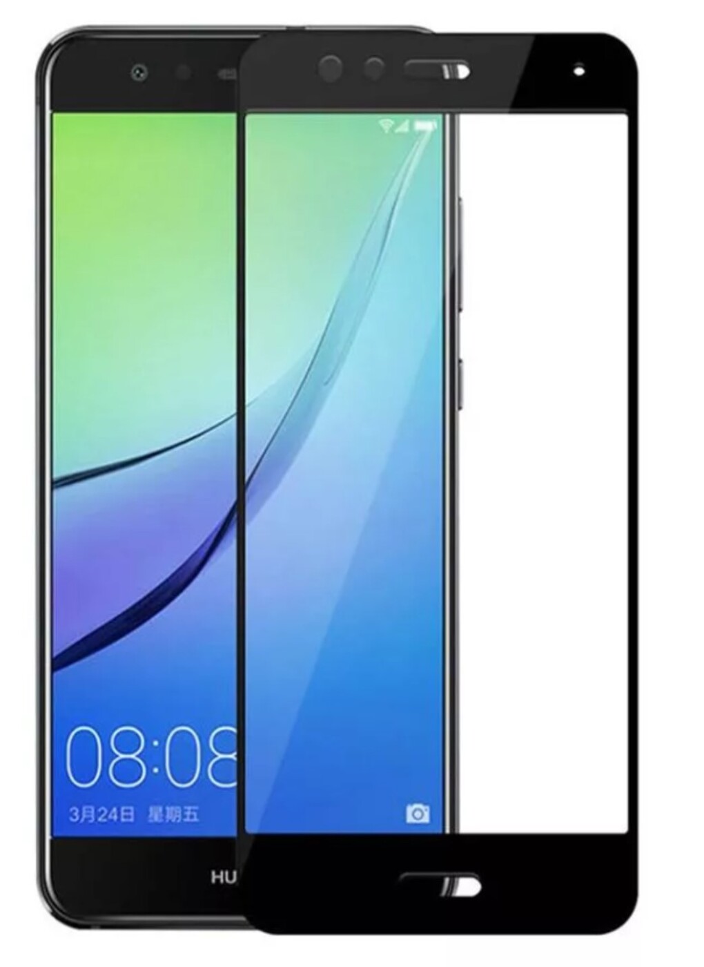 

Защитное стекло для Huawei P10 Lite Full Screen Black, Защитное стекло Huawei P10 Lite