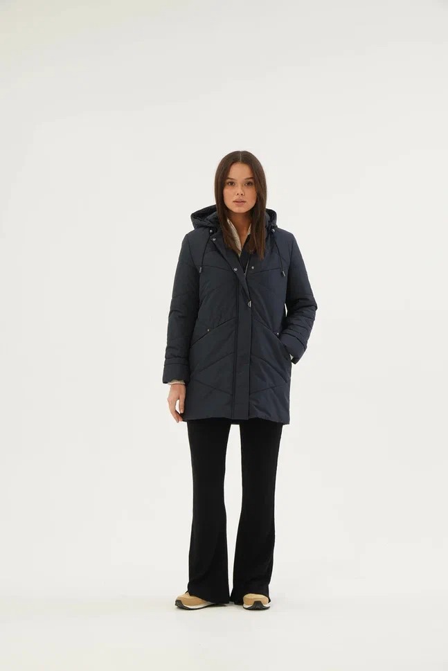 

Куртка женская Maritta 28-3016-10 синяя 42 EU, Синий, 28-3016-10