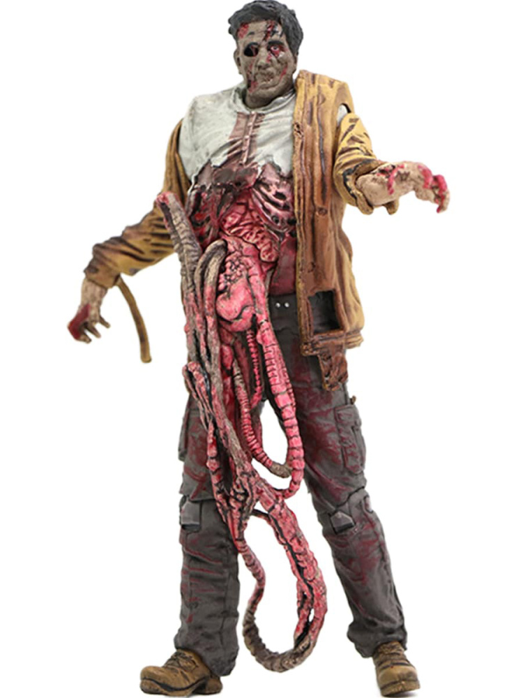 

Фигурка зомби Ходячие мертвецы Walking Dead подвижная, аксессуары, 13 см