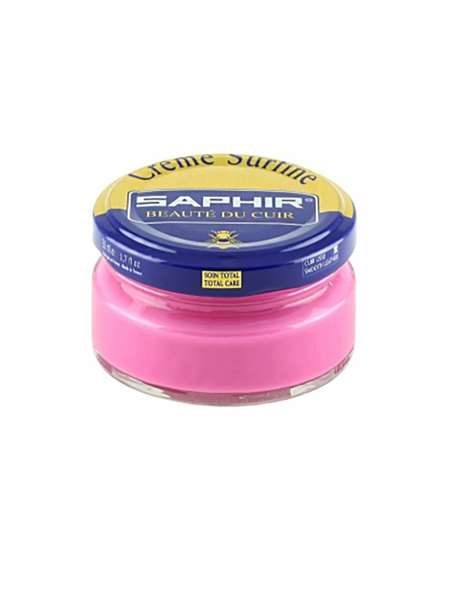 Крем для обуви Saphir Creme Surfine светло-розовый 50 мл