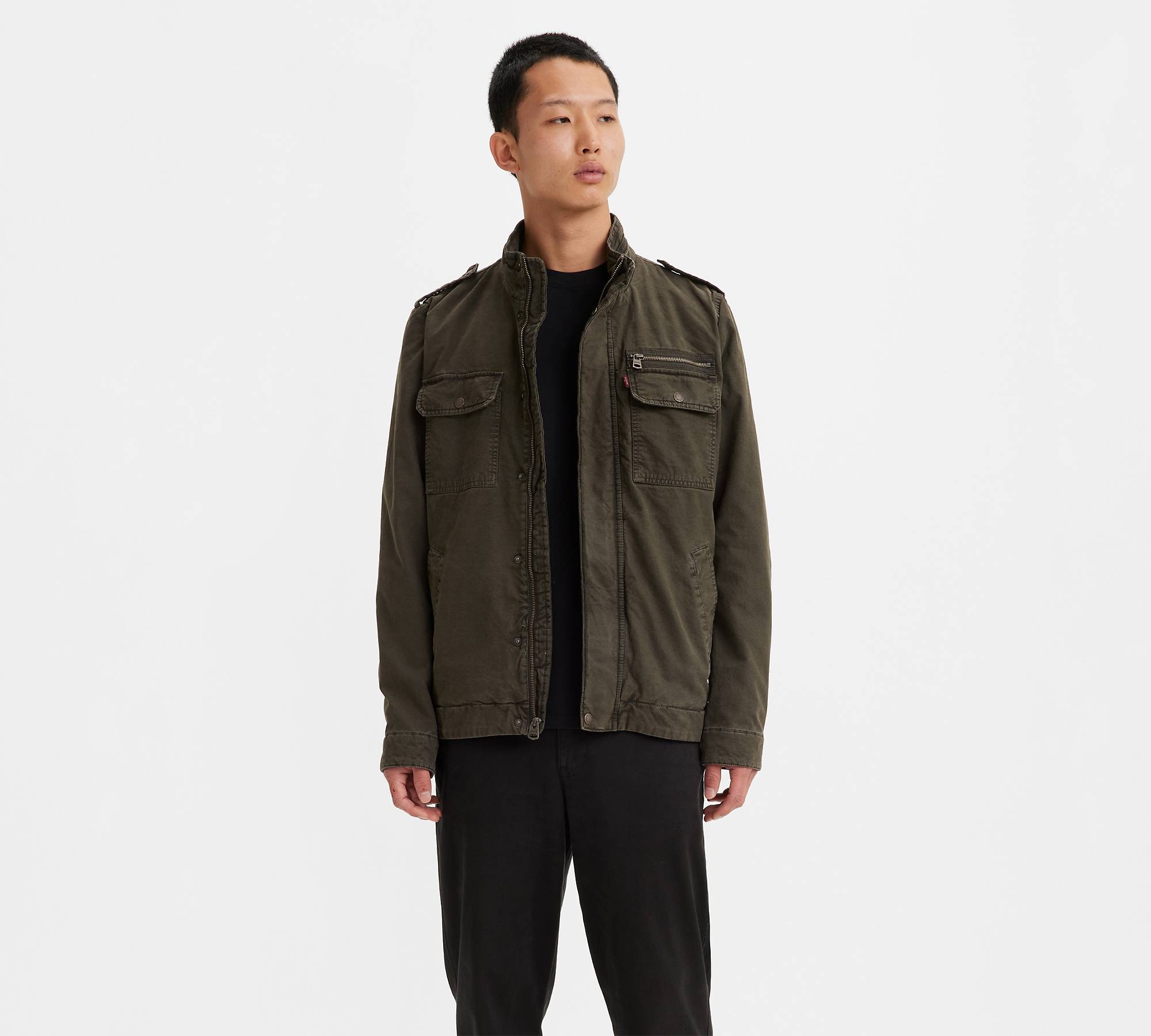 

Куртка мужская Levi's LM7RC485-OLV зеленая 2XL, Зеленый, LM7RC485-OLV