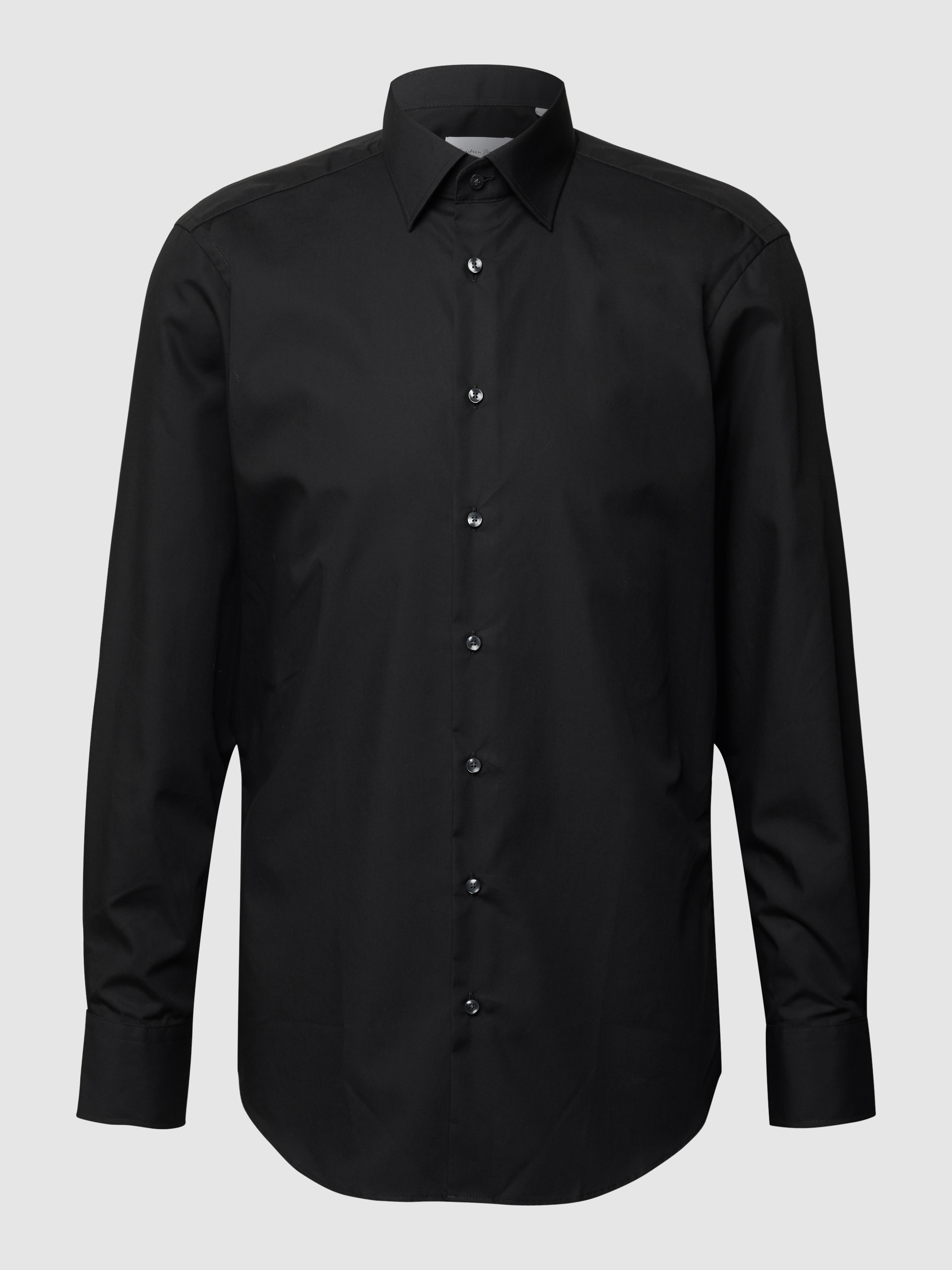 Рубашка мужская Christian Berg Men 1117306 черная 39/40 (доставка из-за рубежа)