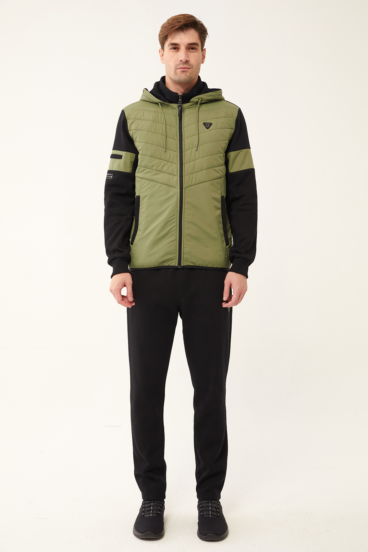 Костюм мужской Bilcee TB23ML01W1621-1-1686 зеленый 4XL