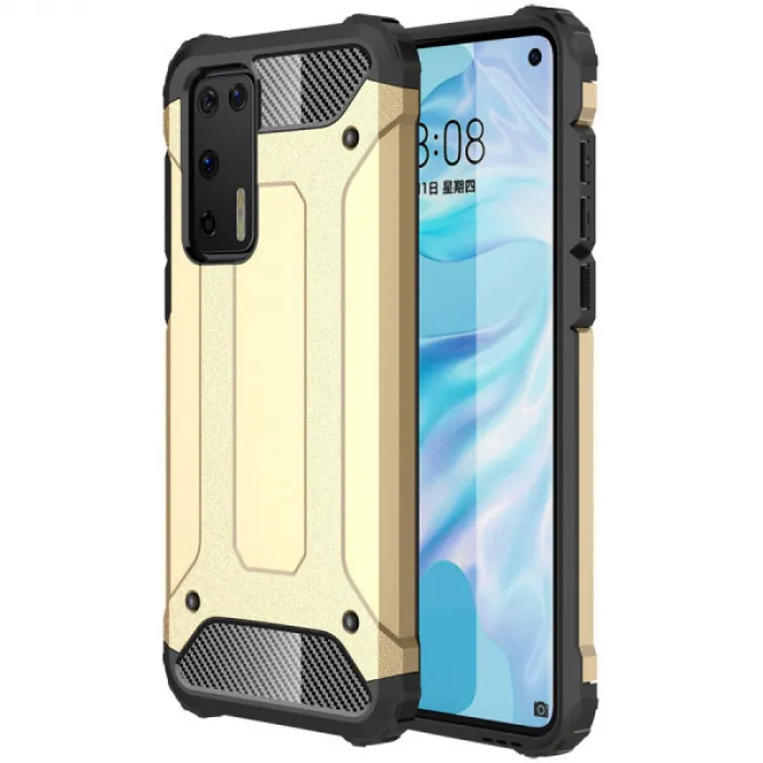 

Противоударный чехол Epik Immortal для Huawei P40, Золотистый, Immortal