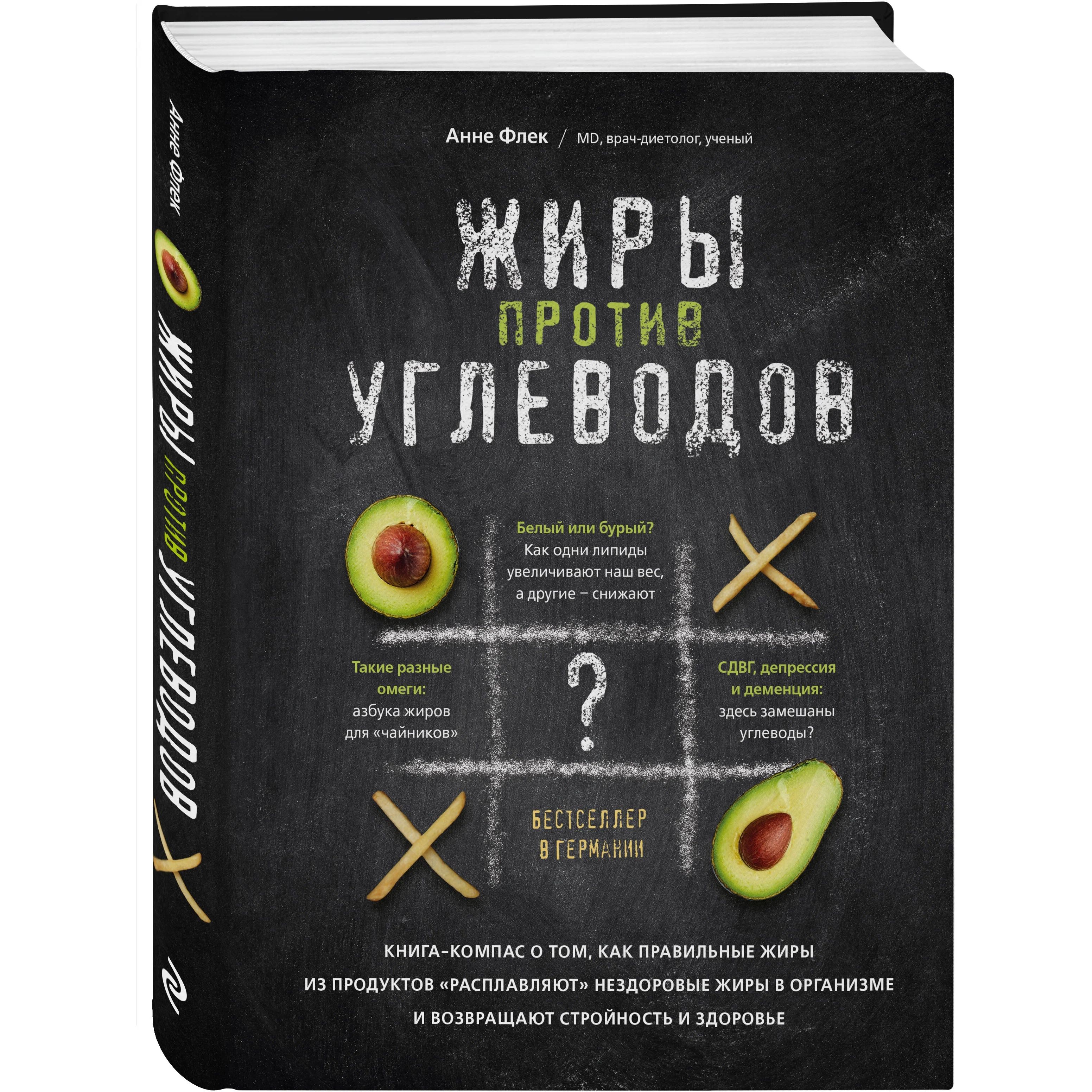 

Жиры против углеводов. Книга-компас о том, как правильные жиры из продуктов расп...