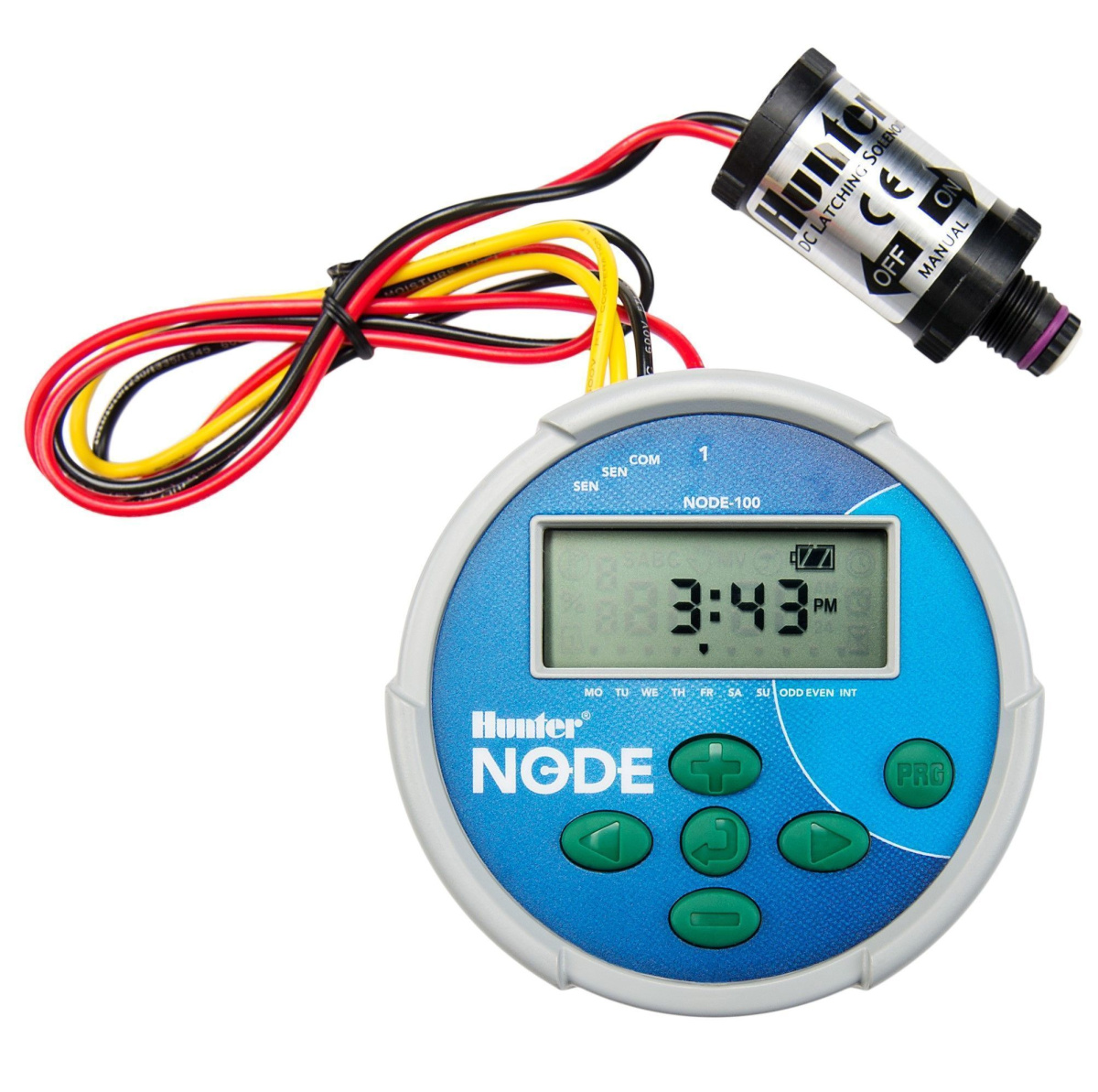 Пульт управления поливом NODE - 100 (на 1 зону питание от батарейки) HUNTER
