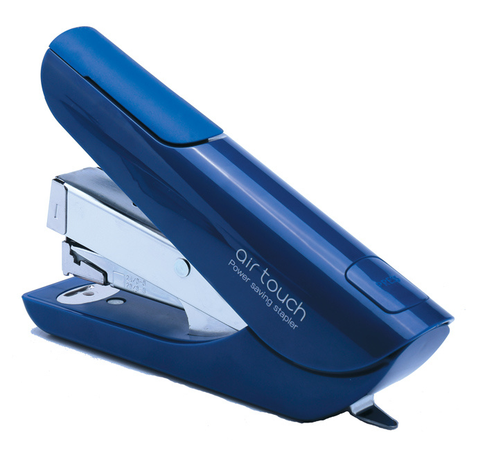 

Степлер KW-Trio 0556B-BLU Mini Air touch 24/6 26/6 (20листов), Синий, 0556B-BLU