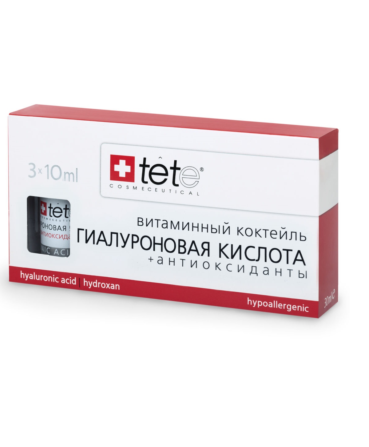 Гиалуроновая кислота с антиоксидантами TETe Cosmeceutical Hyaluronic Acid and Antioxidants tete cosmeceutical лосьон косметический hyaluronic acid
