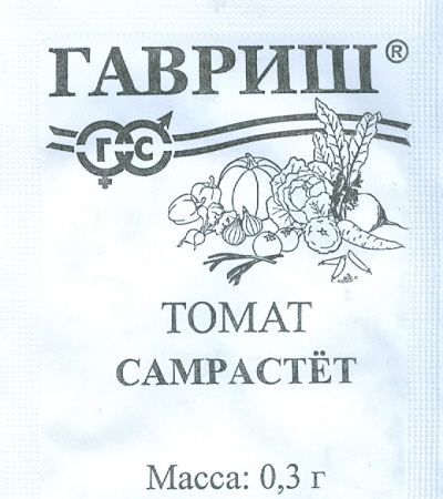 

Семена овощей Гавриш Томат СамРастет непасынкующийся