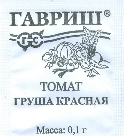 

Семена томат Гавриш Груша красная 1 уп.