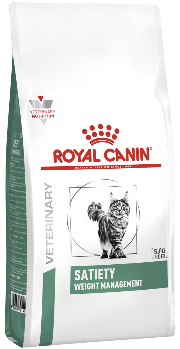 фото Сухой корм для кошек royal canin satiety weight management, контроль веса, птица, 0,4кг