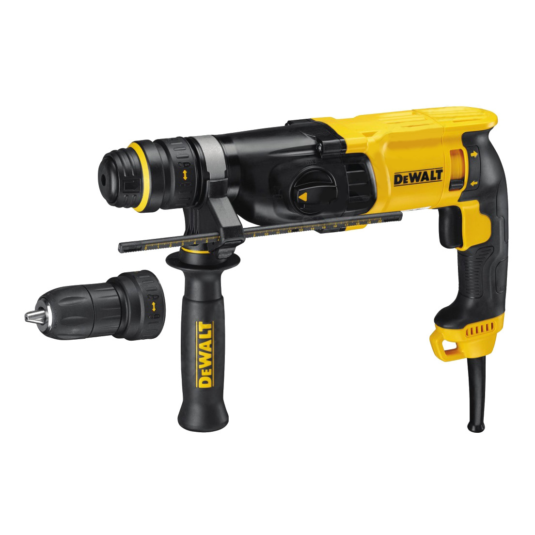 Сетевой перфоратор DeWALT D25134K-KS перфоратор dewalt d25134k sds plus 800 вт