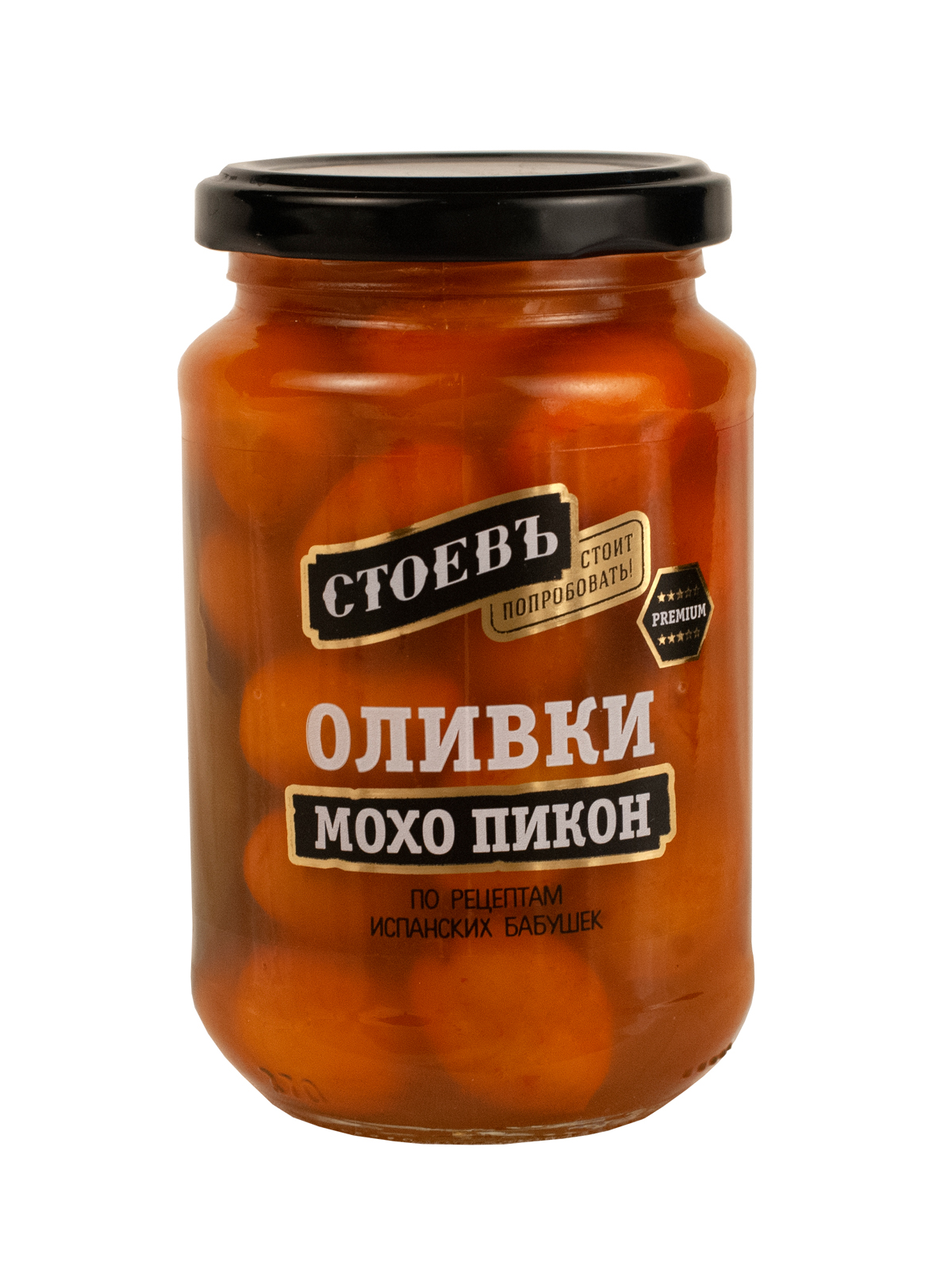 

Оливки Стоевъ Мохо Пикон с косточкой 350 г