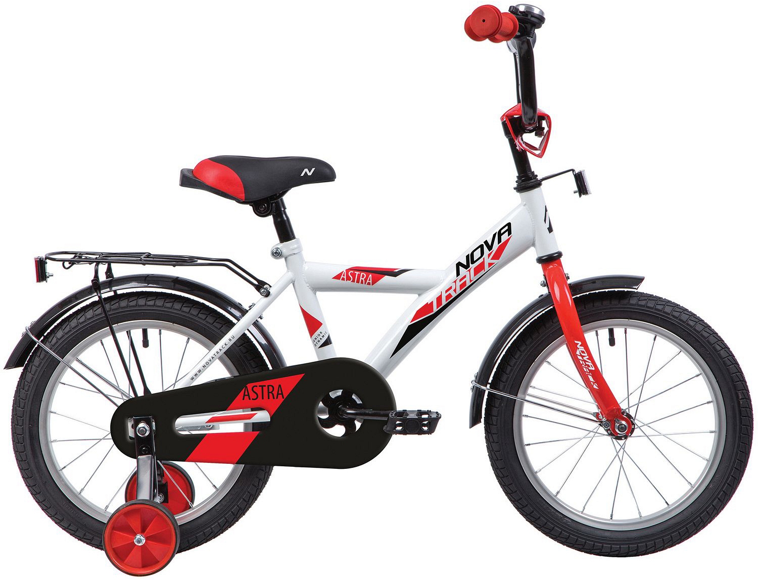 

Велосипед Novatrack Astra белый 12"