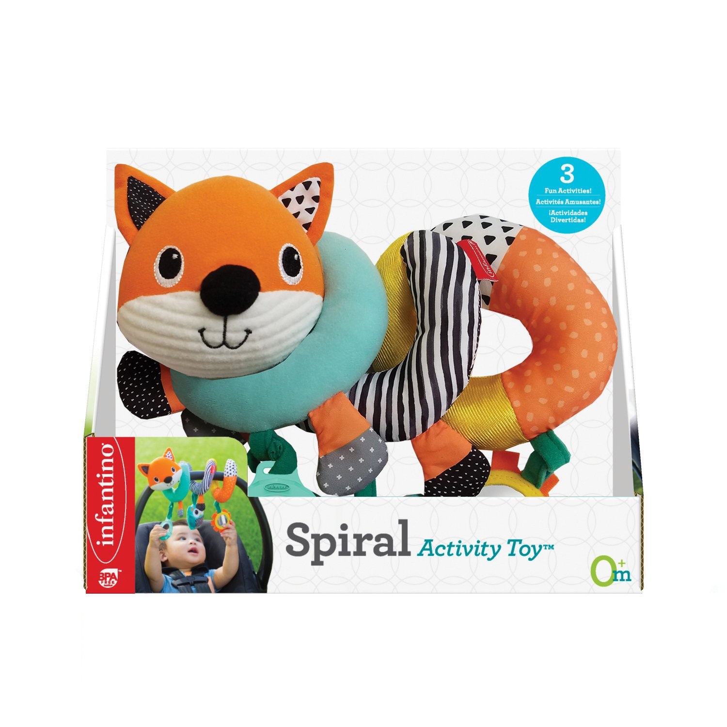 

Развивающая игрушка Infantino Спиралька