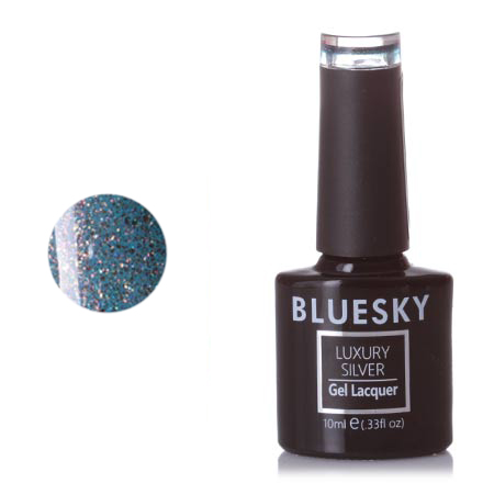 

Гель-лак Bluesky Luxury Silver №717