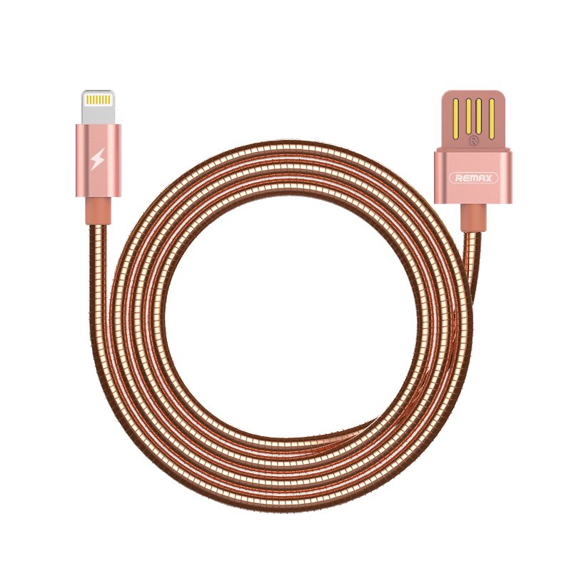 

Кабель Remax RC-080i Lightning 1м Rose Gold