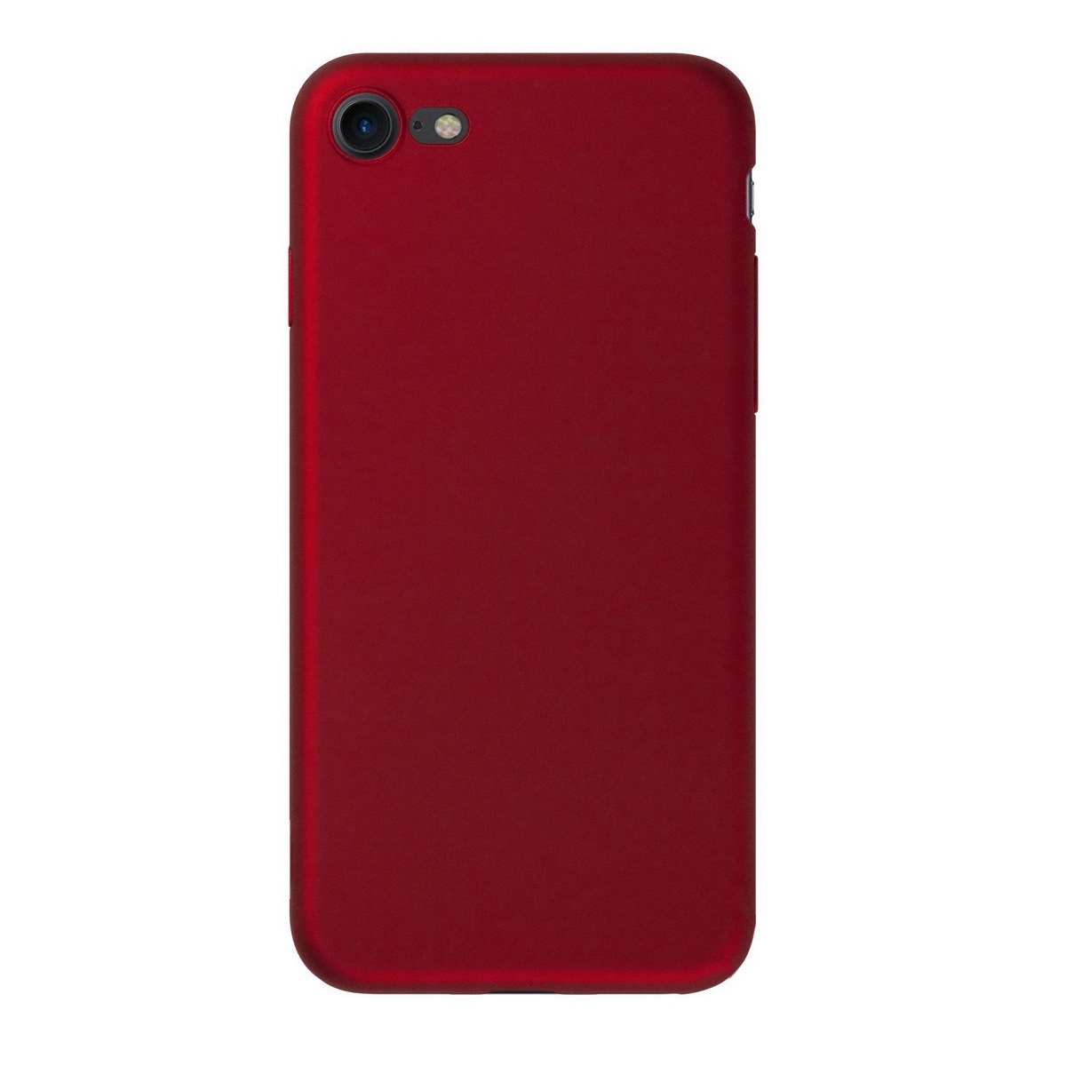 Чехол iPhone 7/8, TPU, NN, Red, Jelly Glitter